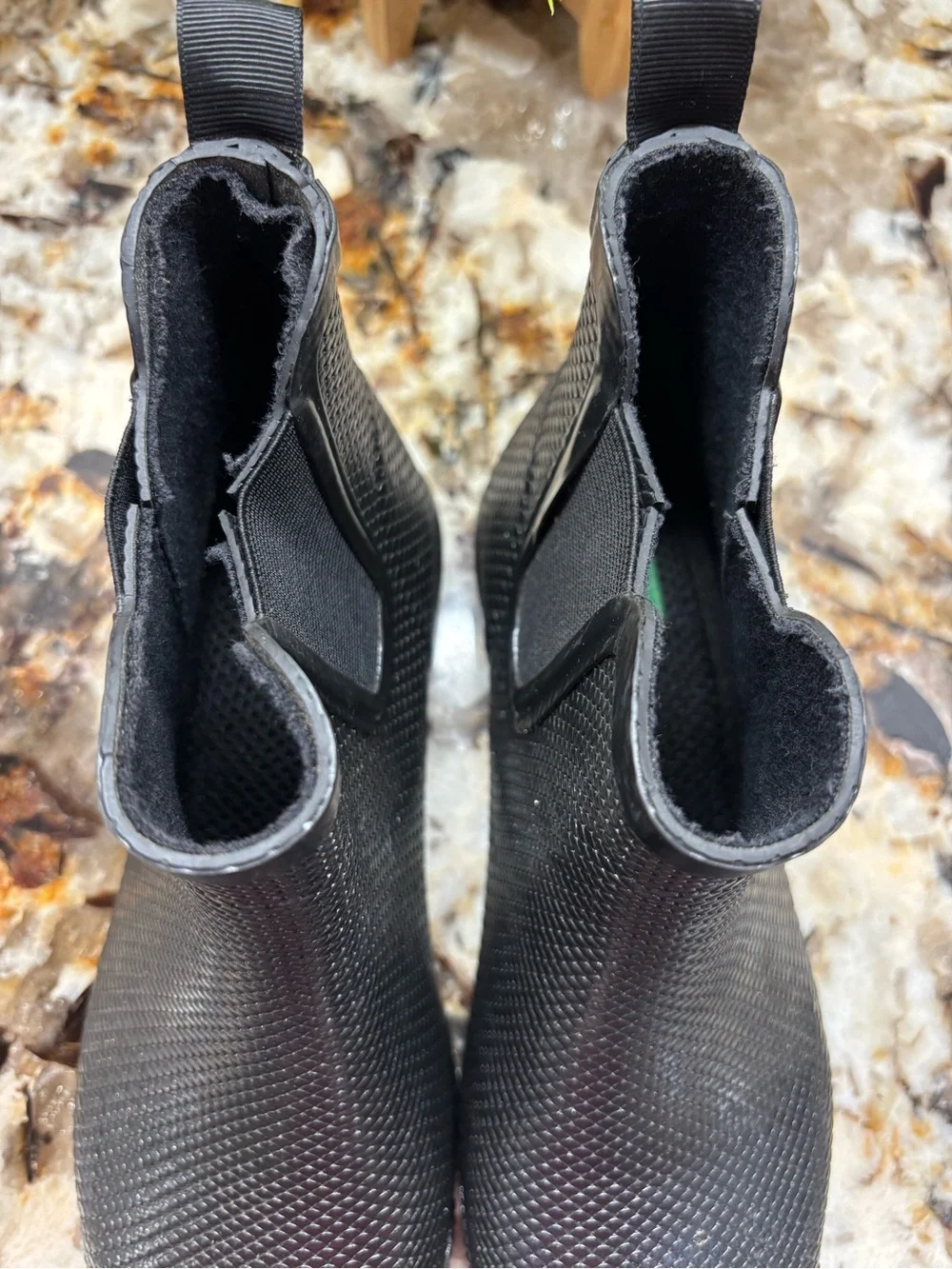 Cougar Black Women's Waterproof Chelsea Rain Boots